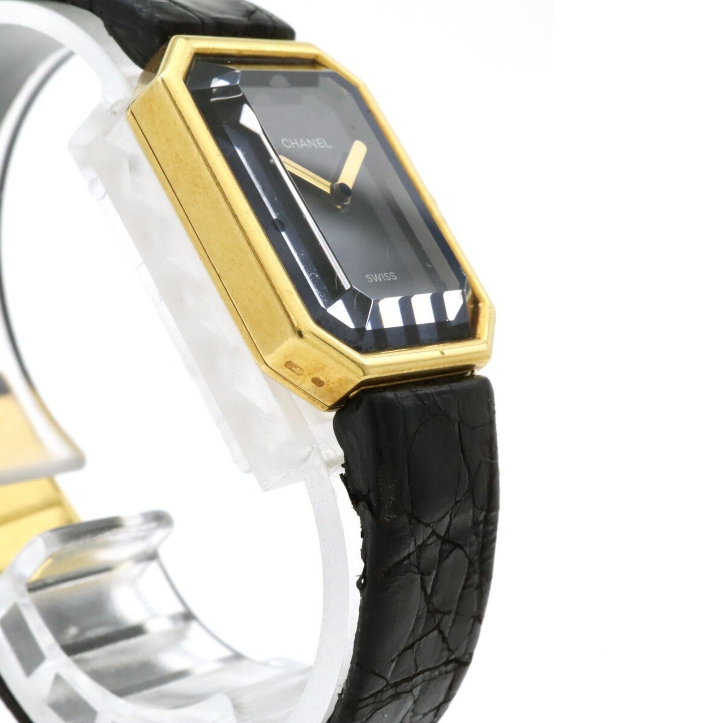 Chanel Premiere K18Yg 750 Yellow Gold Leather