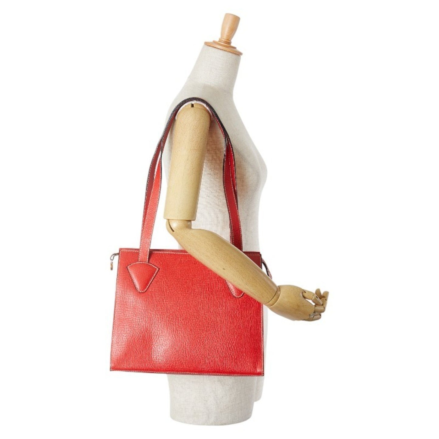 Loewe Tote Bag In Red Leather
