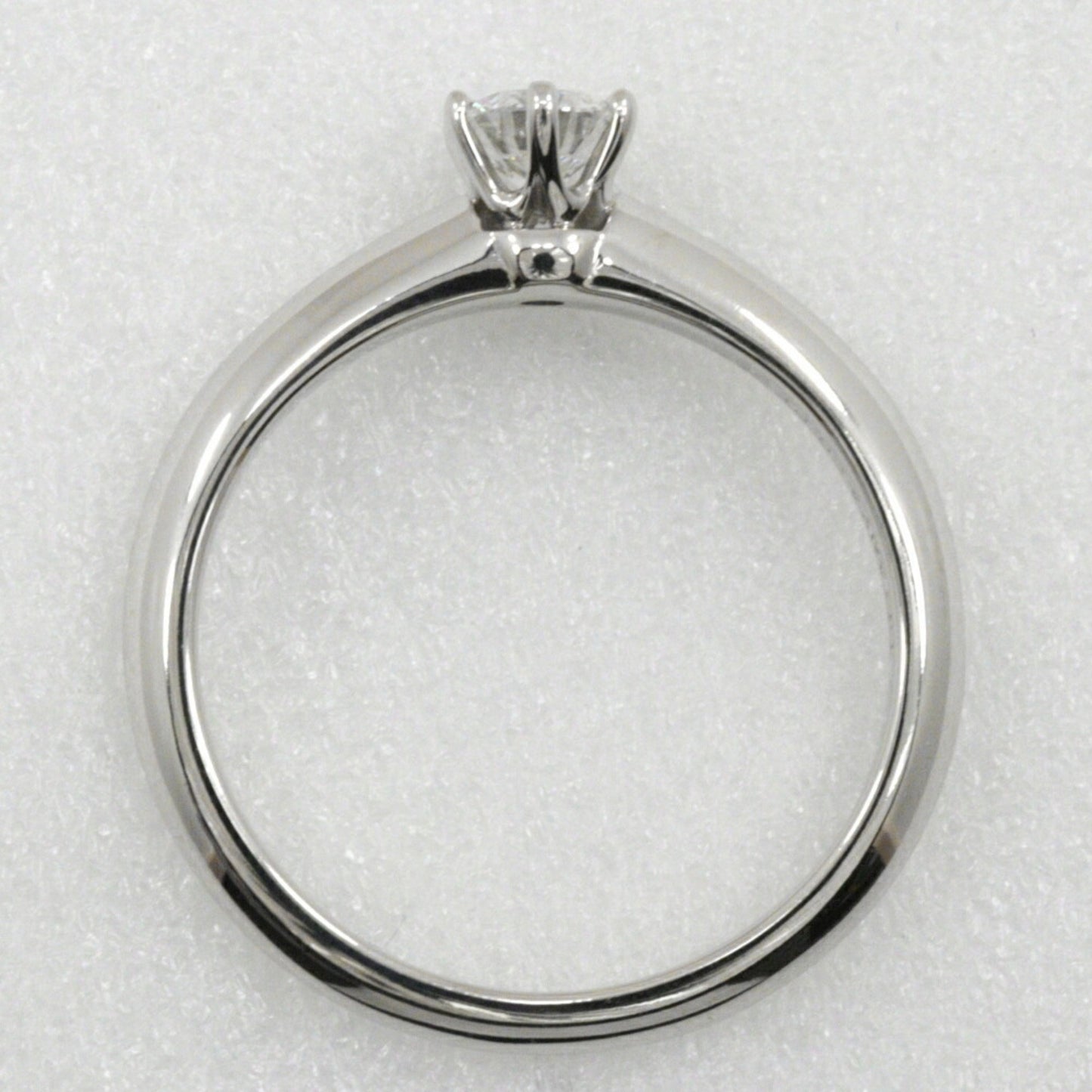 Tiffany & Co. Solitaire Size 9 Ring