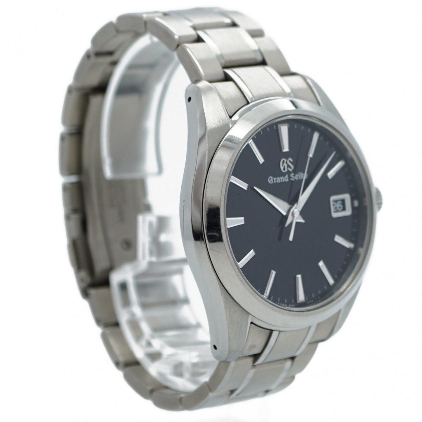 Seiko Grand 9F82-0Af0 Black Dial