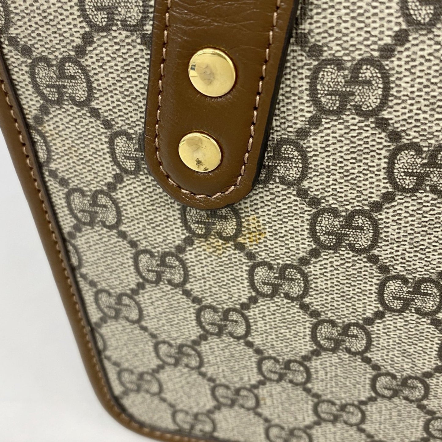 Gucci Horsebit Handbag 627323 Brown