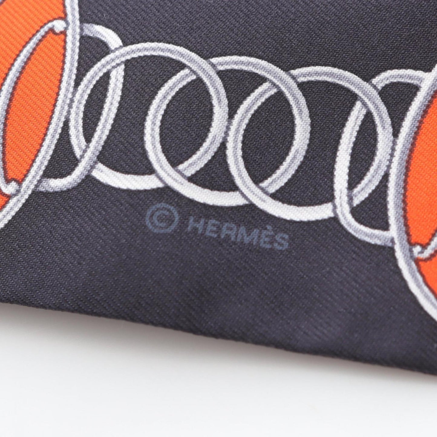 Hermes Hermes Twilly Lift Profile Scarf Silk
