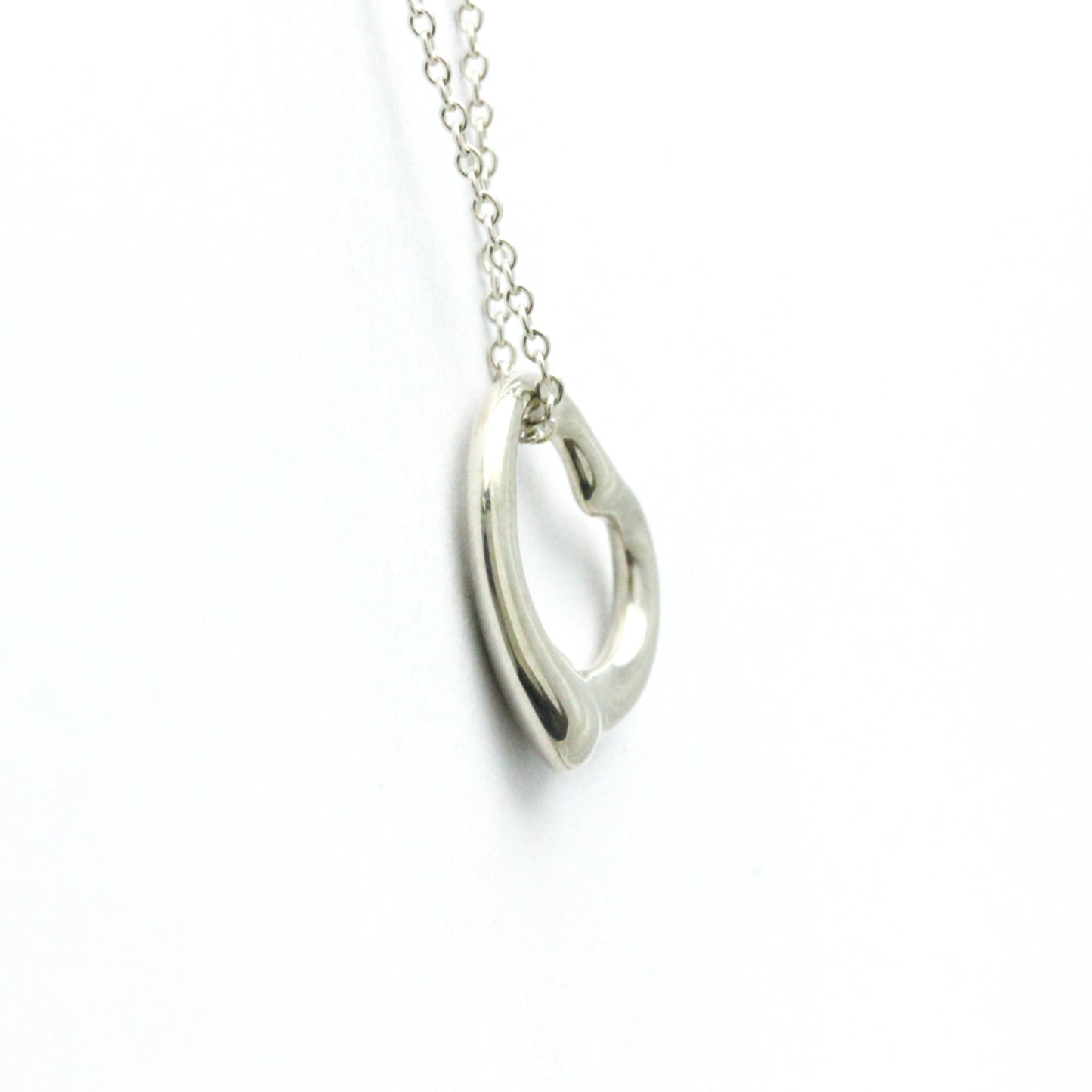 Tiffany Open Heart Silver 925 No Stone Men