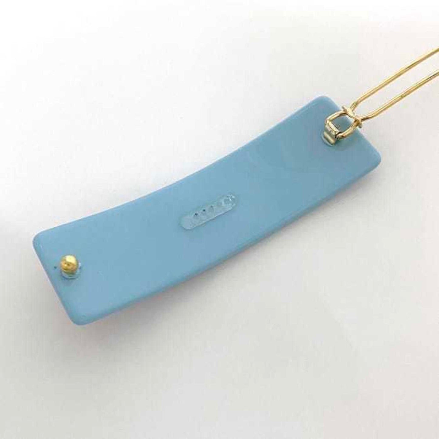 Fendi Valletta Light Blue Pink Jfp402 Hair Clip Plastic Gp Fendi Ff Zucca Square