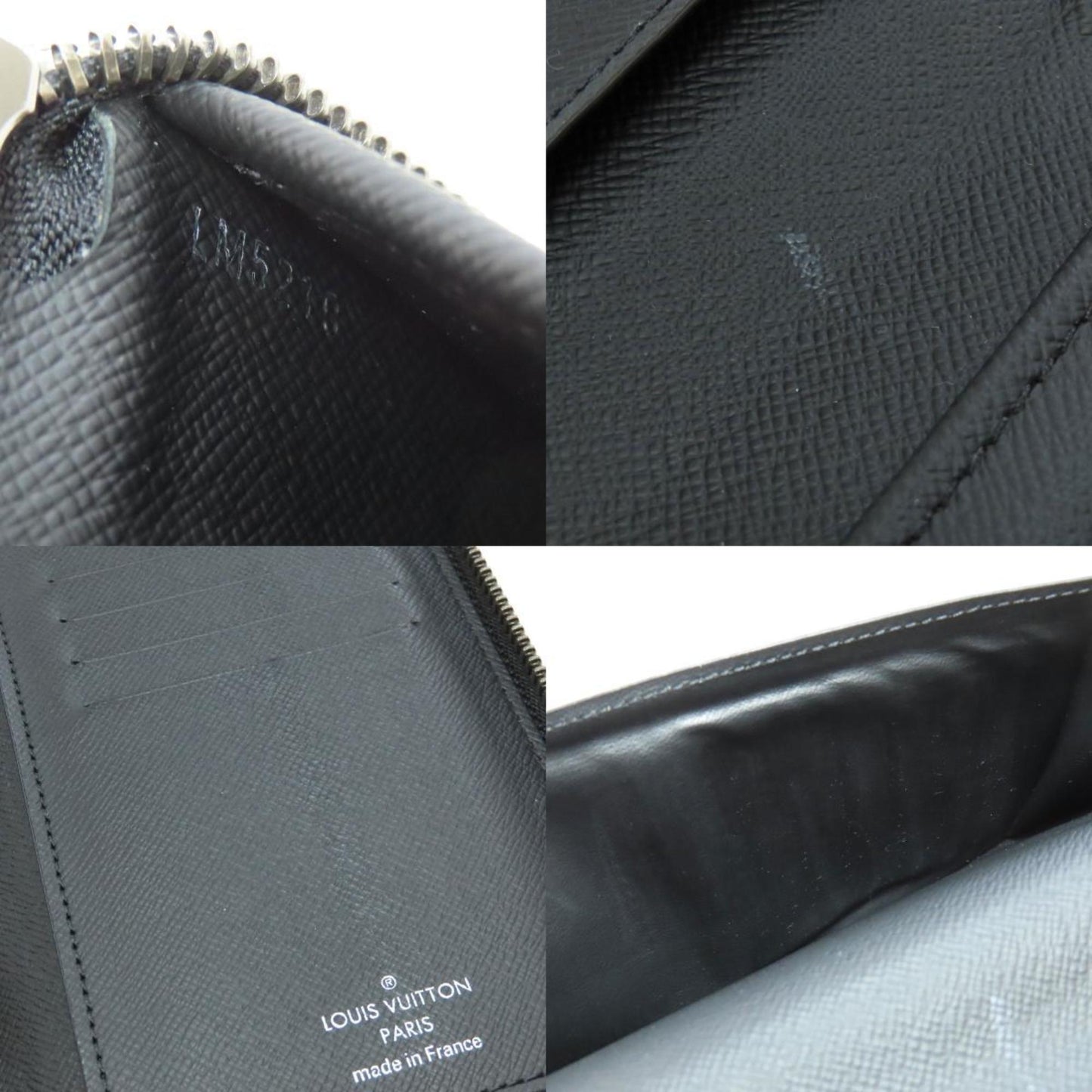 Louis Vuitton M62295 Zipper Wallet Vertical Long Monogram Eclipse