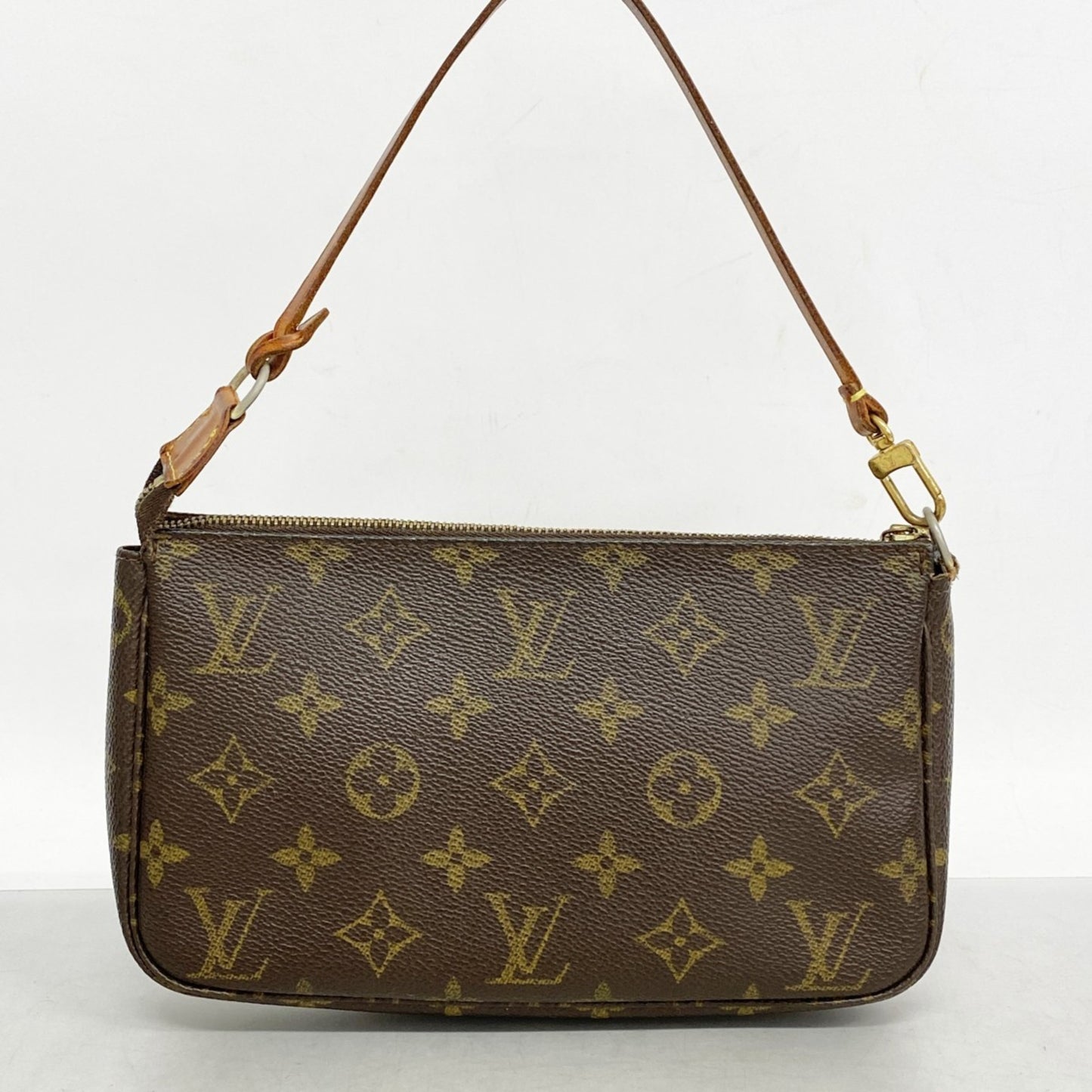 Louis Vuitton Monogram Pochette Accessoires M51980 Brown