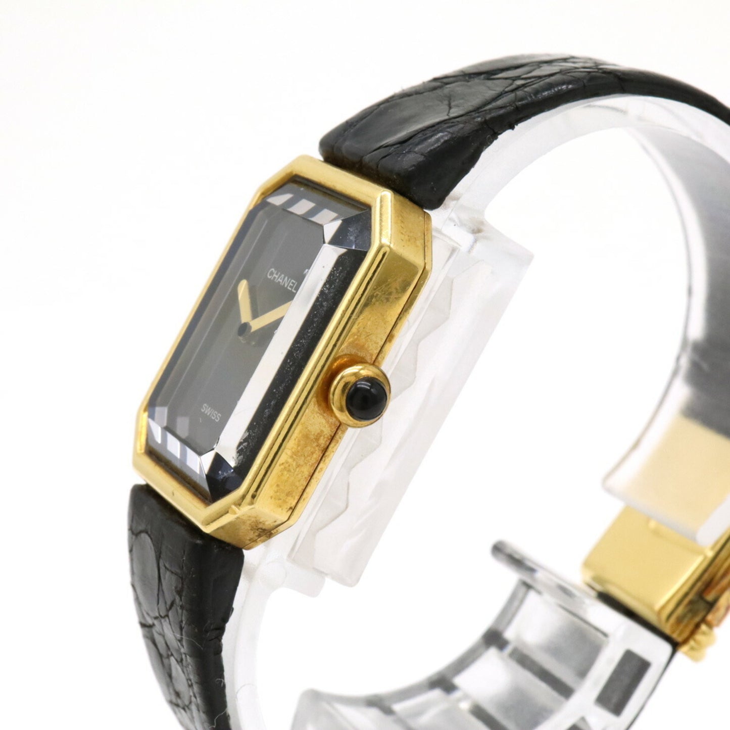 Chanel Premiere K18Yg 750 Yellow Gold Leather