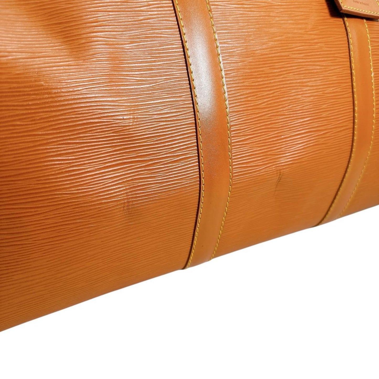 Louis Vuitton Louis Vuitton Boston Bag Travel Epi Keepall 50 Leather M42968 Zipangu Gold