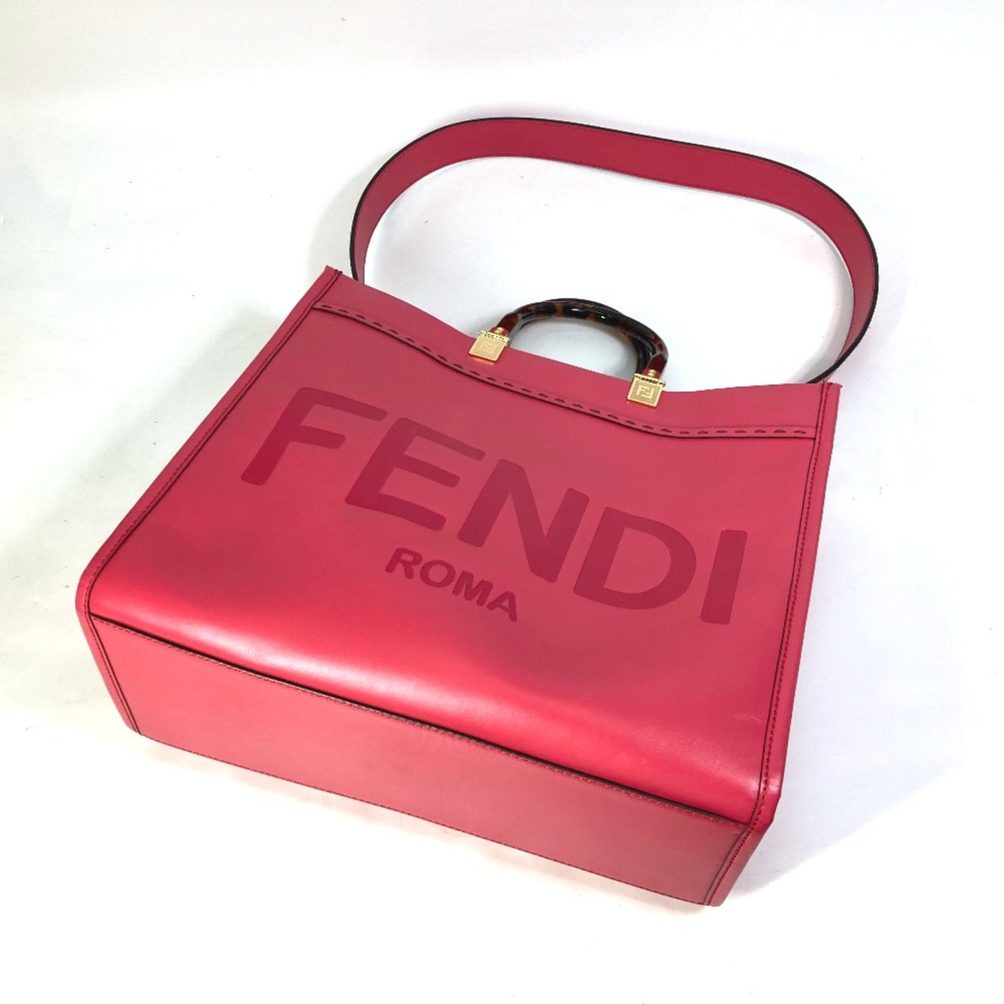 Fendi 8Bh386 Shoulder Bag 2Way Bag Tote Bag Pink