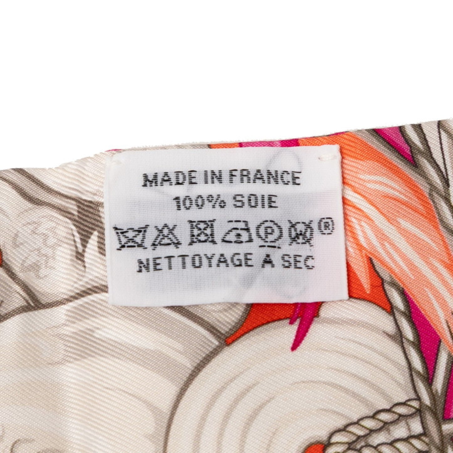 Hermes Herms Twilly Danse Pacifique Scarf/Muffler In Orange