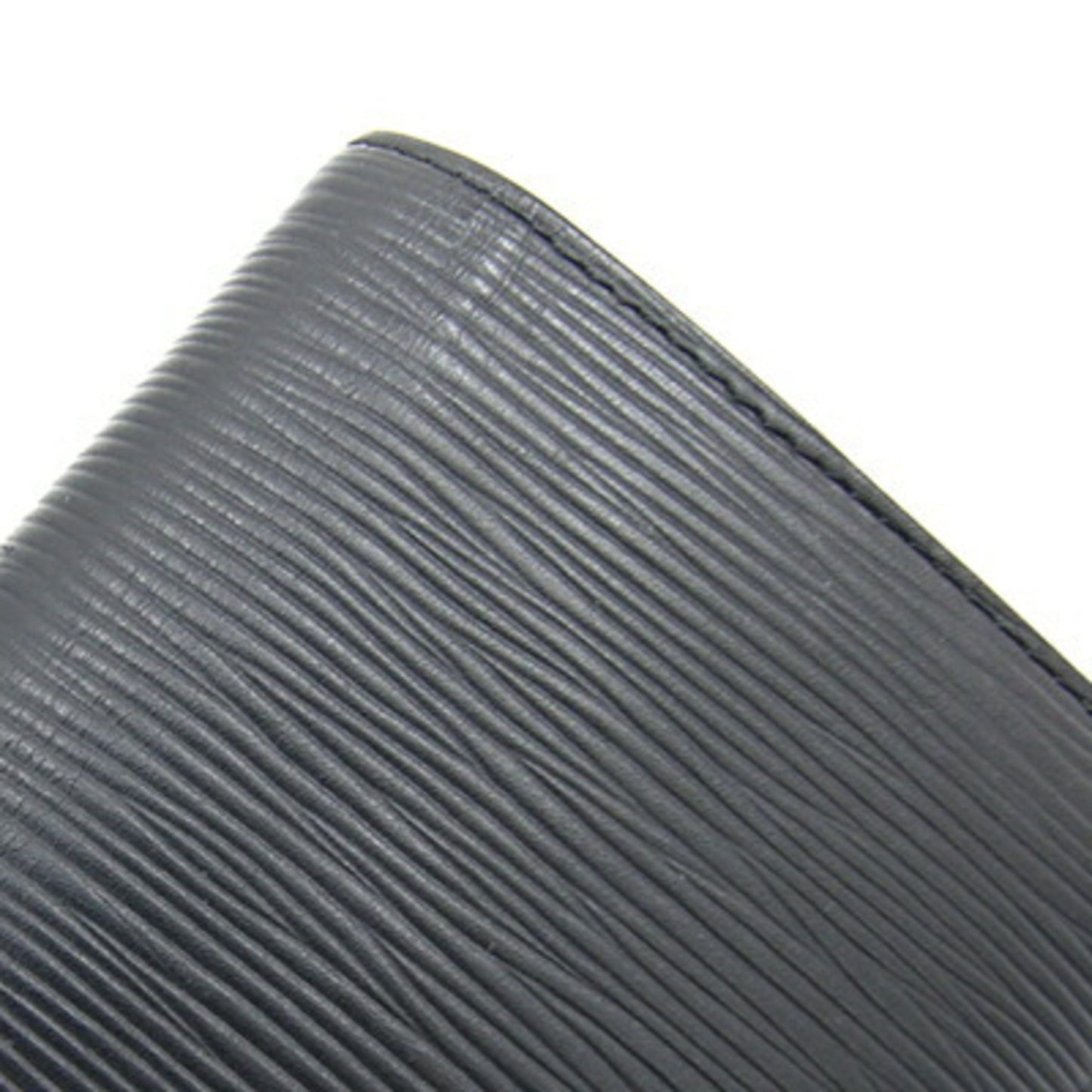 Louis Vuitton Bi-Fold Long Wallet Epi Portefeuille Brazza M60622 Noir Black