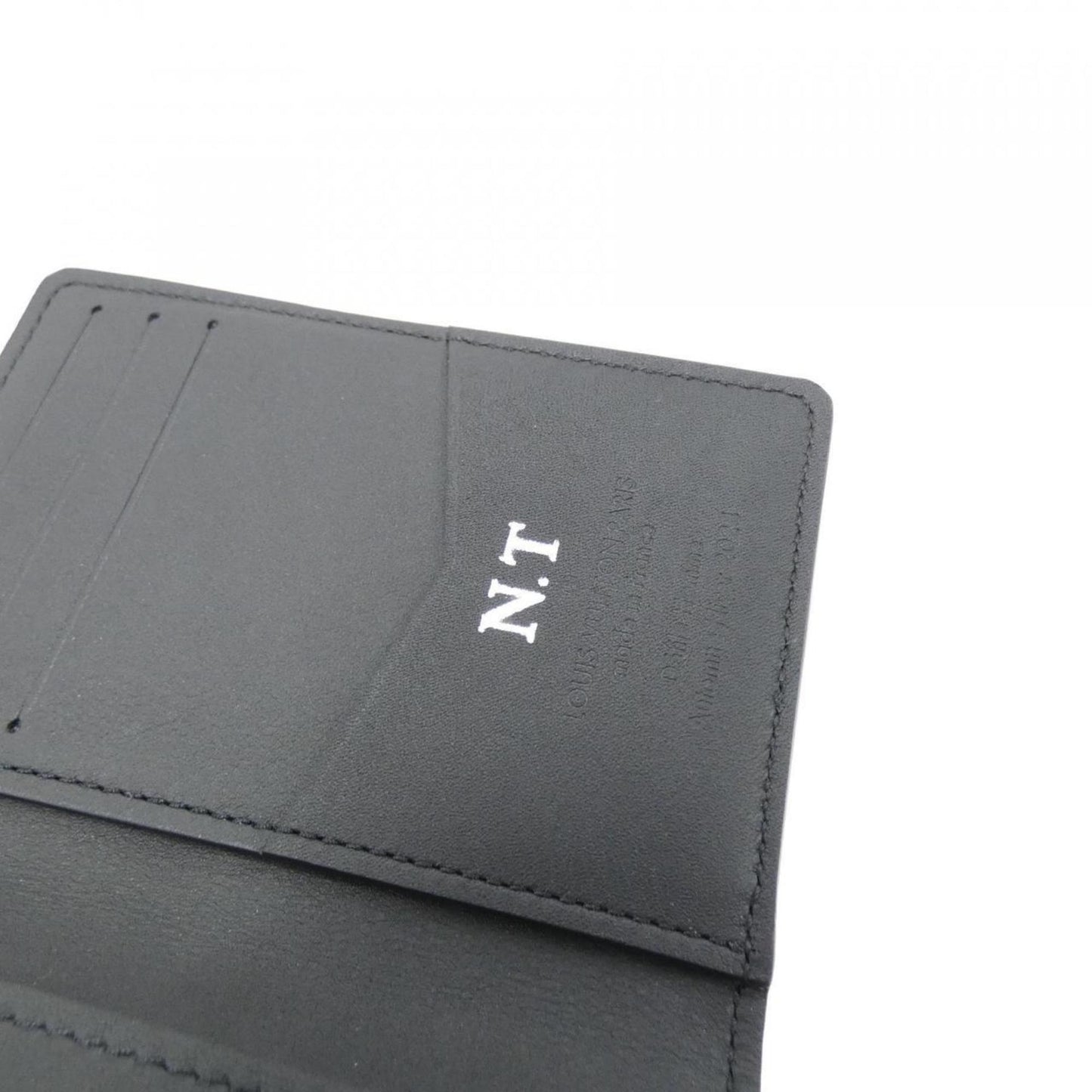 Louis Vuitton Brushed Monogram Business Card Holder/Card Case Organizer Deux Poche M11635