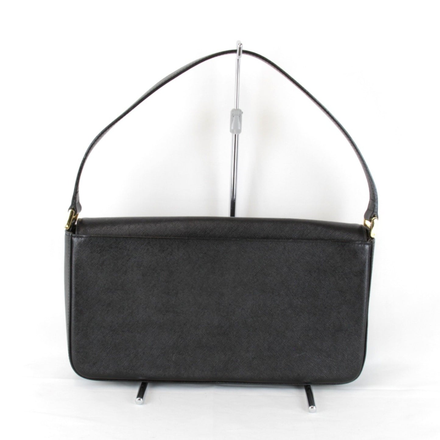 Burberry Shoulder Bag Leather Black