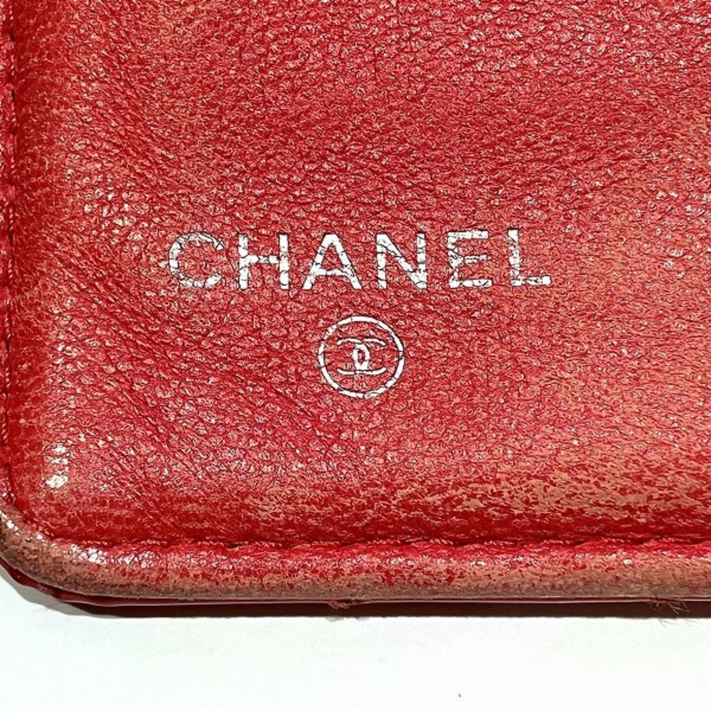 Chanel Boy Red Long Wallet