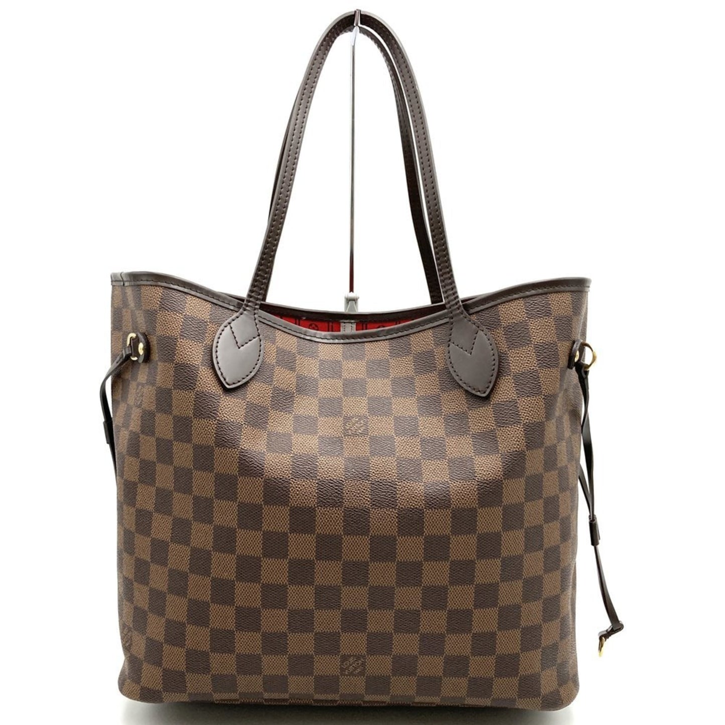 Louis Vuitton 2403085 Neverfull Mm Tote Bag Brown Damier Canvas
