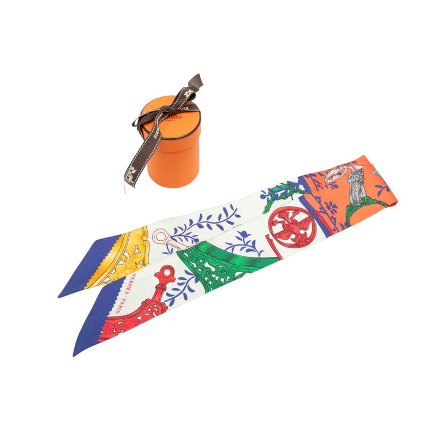 Hermes Herms Twilly Etriers Remix Stirrup Scarf