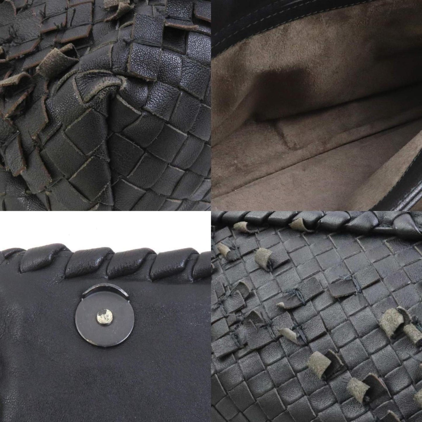 Bottega Veneta Intrecciato Leather Handbag