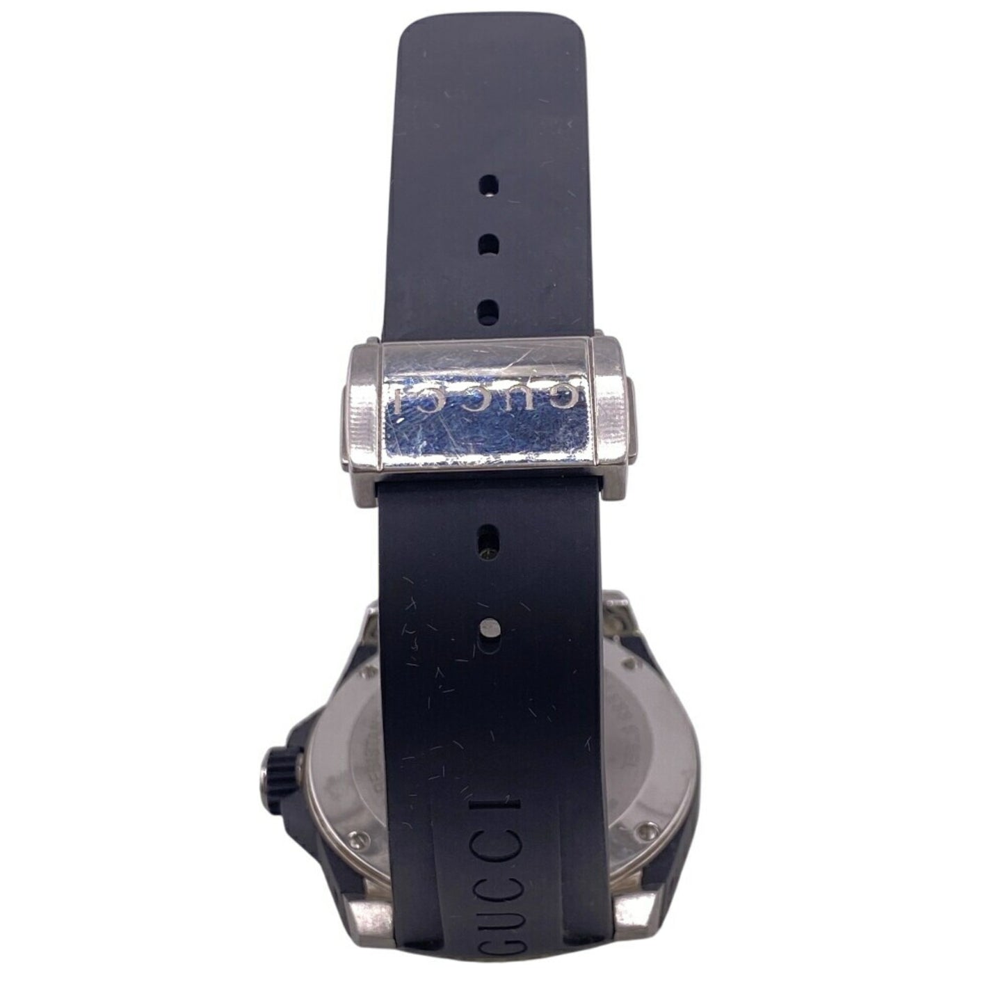 Gucci Dive 136.3 Snake Black Dial 3 Hand Date Watch Analog Digital