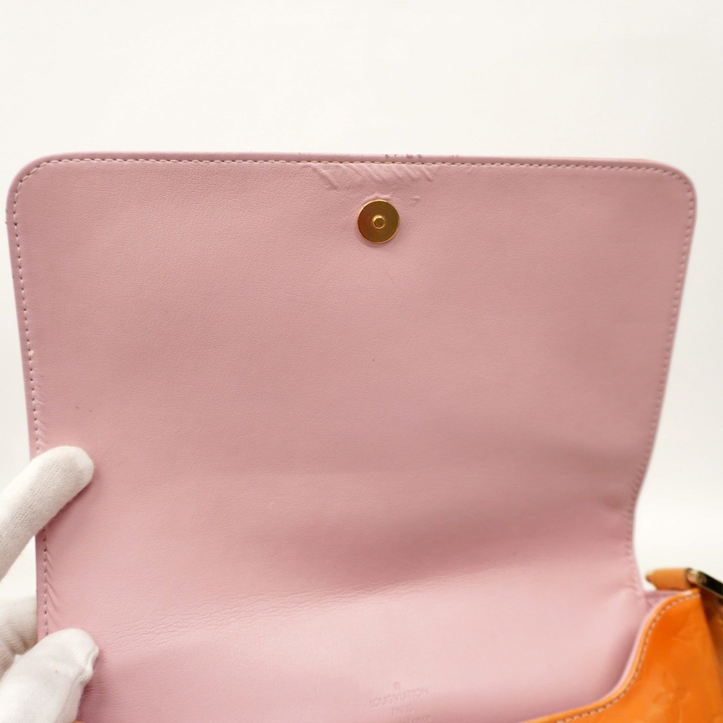 Louis Vuitton Vernis Thompson Street Shoulder Bag M91070 Rose