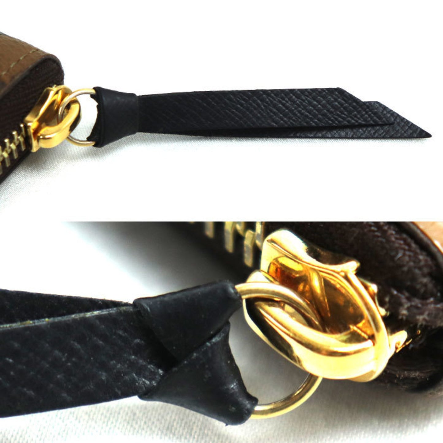 Louis Vuitton Louis Vuitton Portefeuille Clemence Long Wallet Round Monogram Reverse Brown M82336