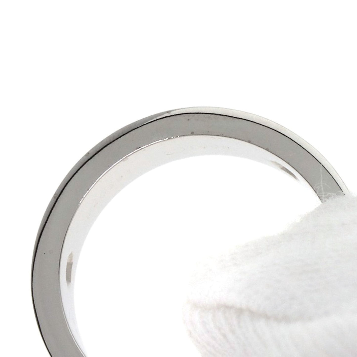 Cartier Love Ring 3P Diamond #52 18K White Gold