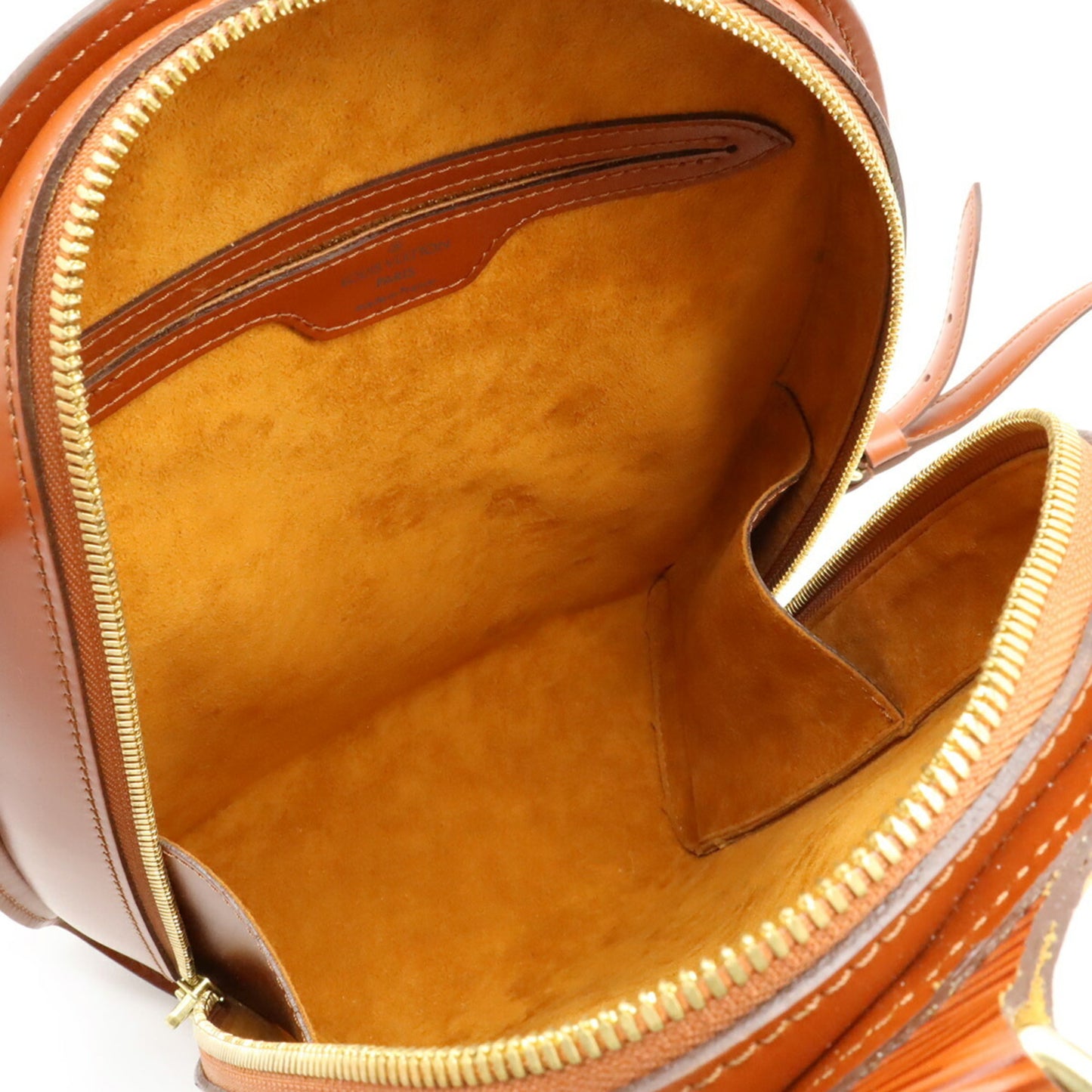 Louis Vuitton Epi Mabillon Rucksack/Shoulder Bag In Kenya Brown Leather