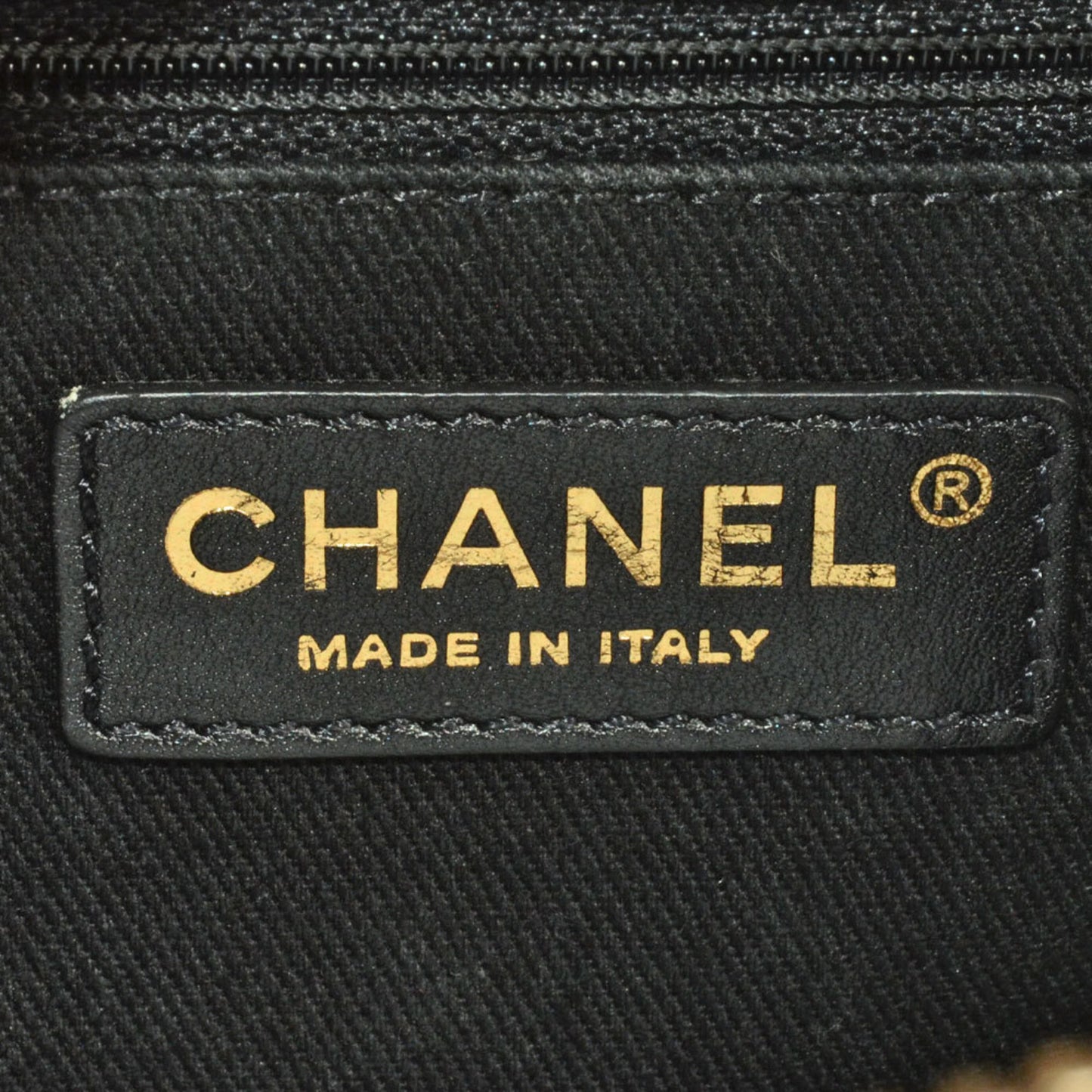 Chanel Coco Mark Matelasse Vanity Bag Handbag Lambskin Black Shoulder