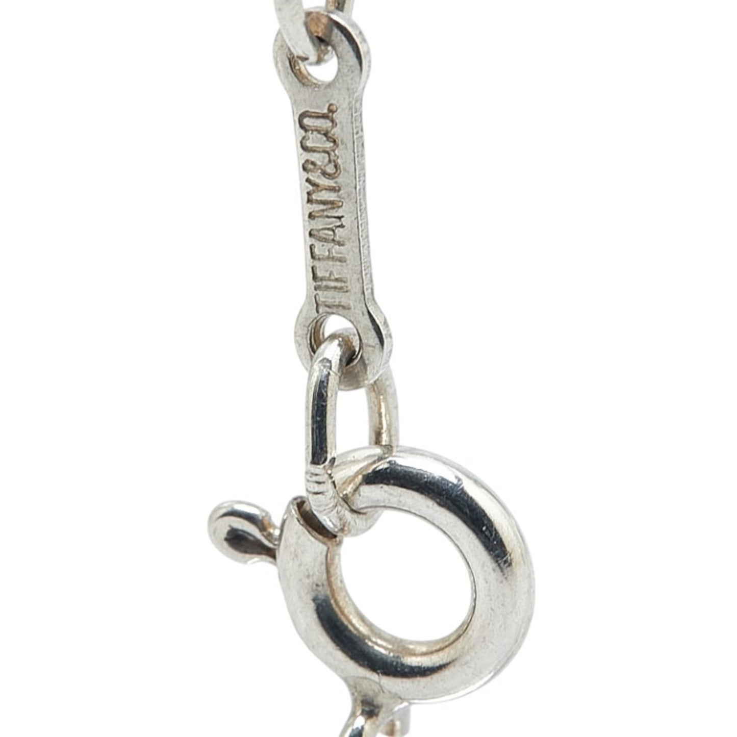 Tiffany Peretti Heart Necklace Sv925 Silver