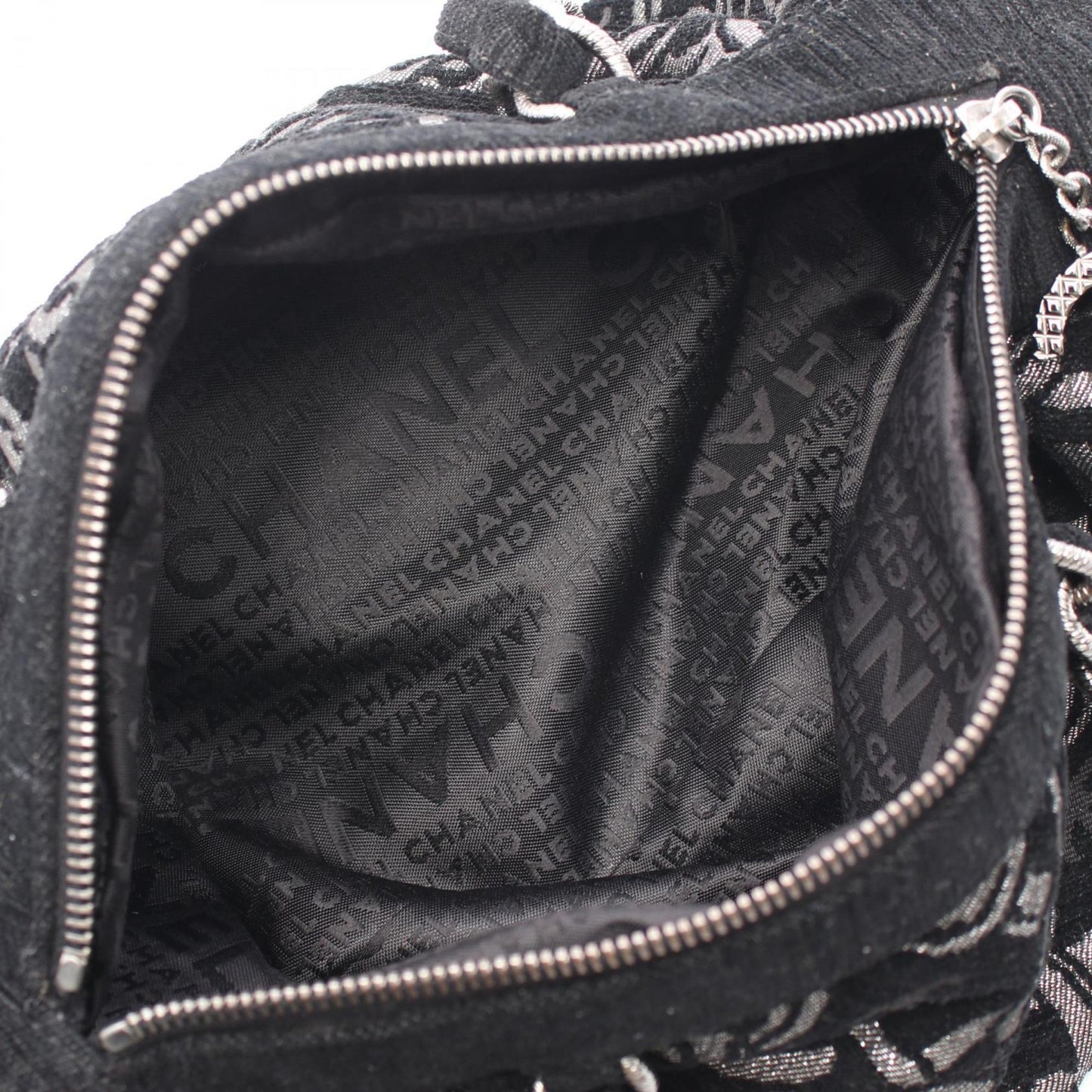 Chanel Coco Mark Handbag Fabric