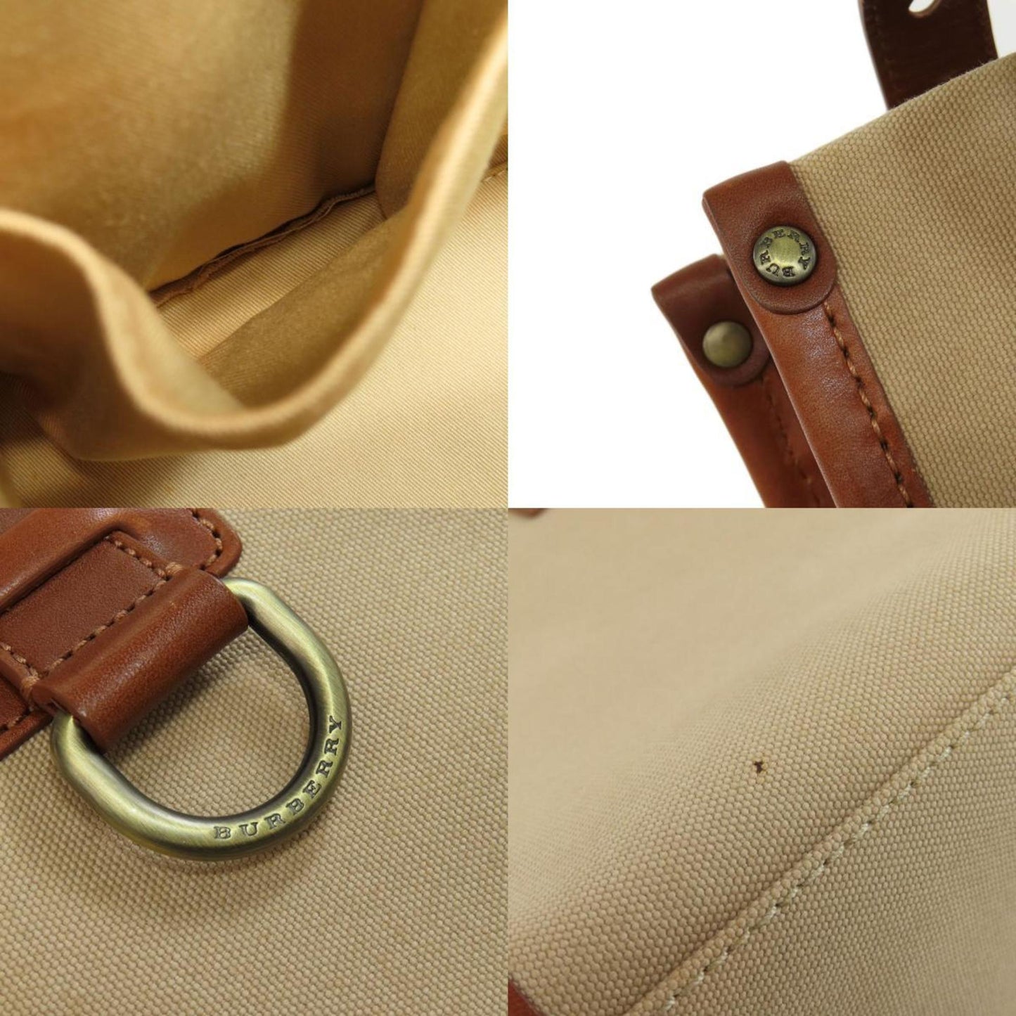 Burberry Tote Bag Canvas