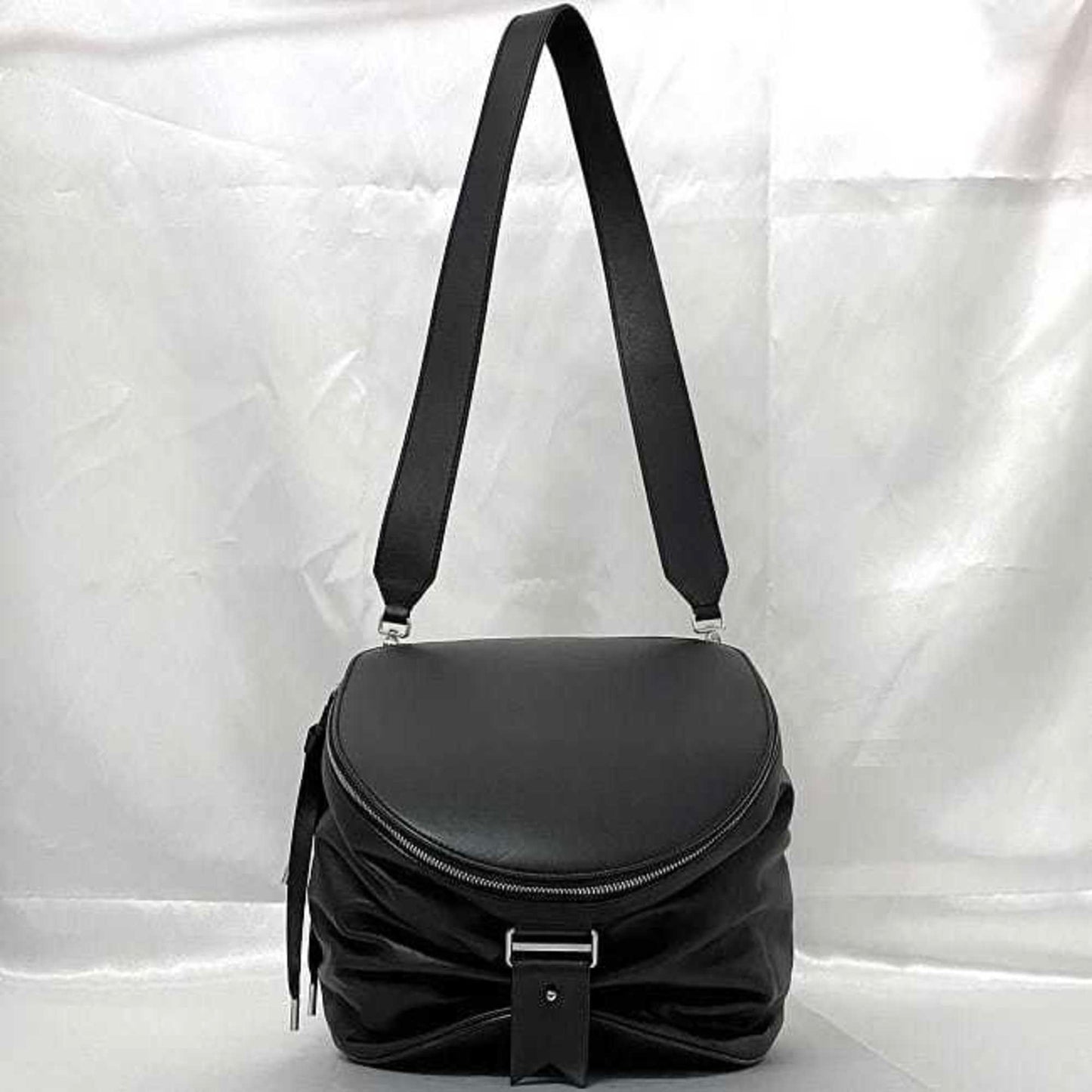 Bally 3Way Backpack Ec-21738 Black Hrryet Shoulder Bag Leather Bally Handbag