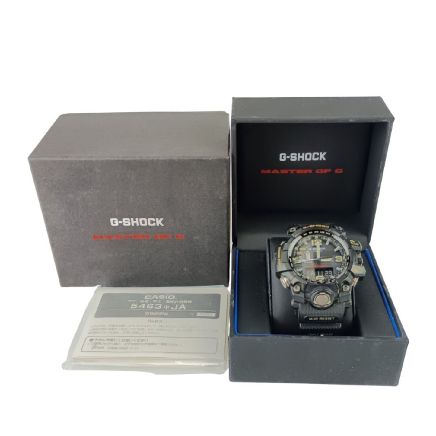 Casio Gshock Master Of G Land Mudmaster Gwg10001Ajf Men'S Watch With Black Dial