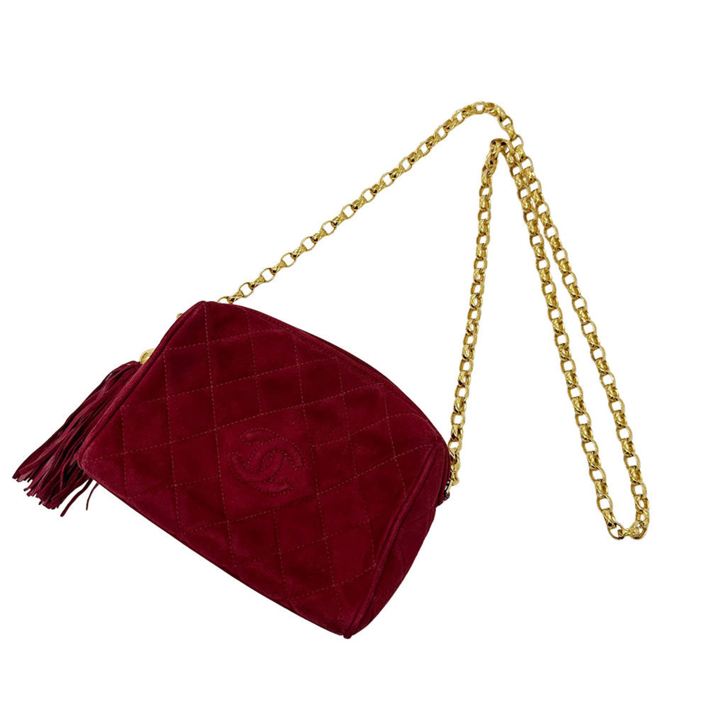 Chanel Chanel Women'S Suede Shoulder Bag