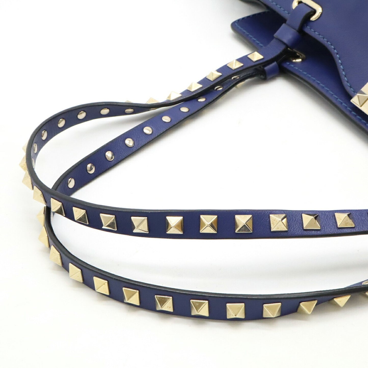 Valentino Garavani Valentino Rockstud Handbag Shoulder Bag Blue Fwb00970