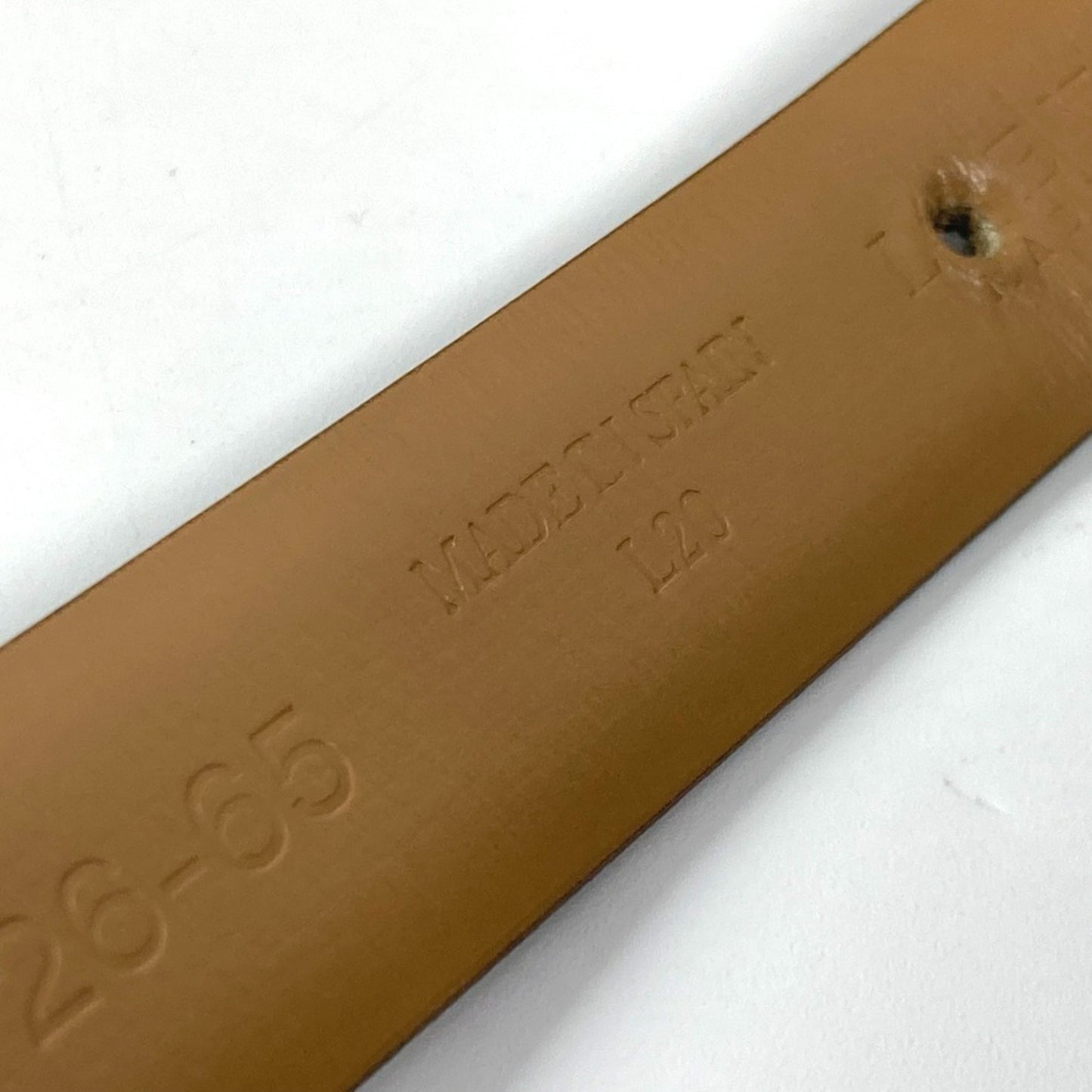 Loewe Logo Buckle Belt Leather