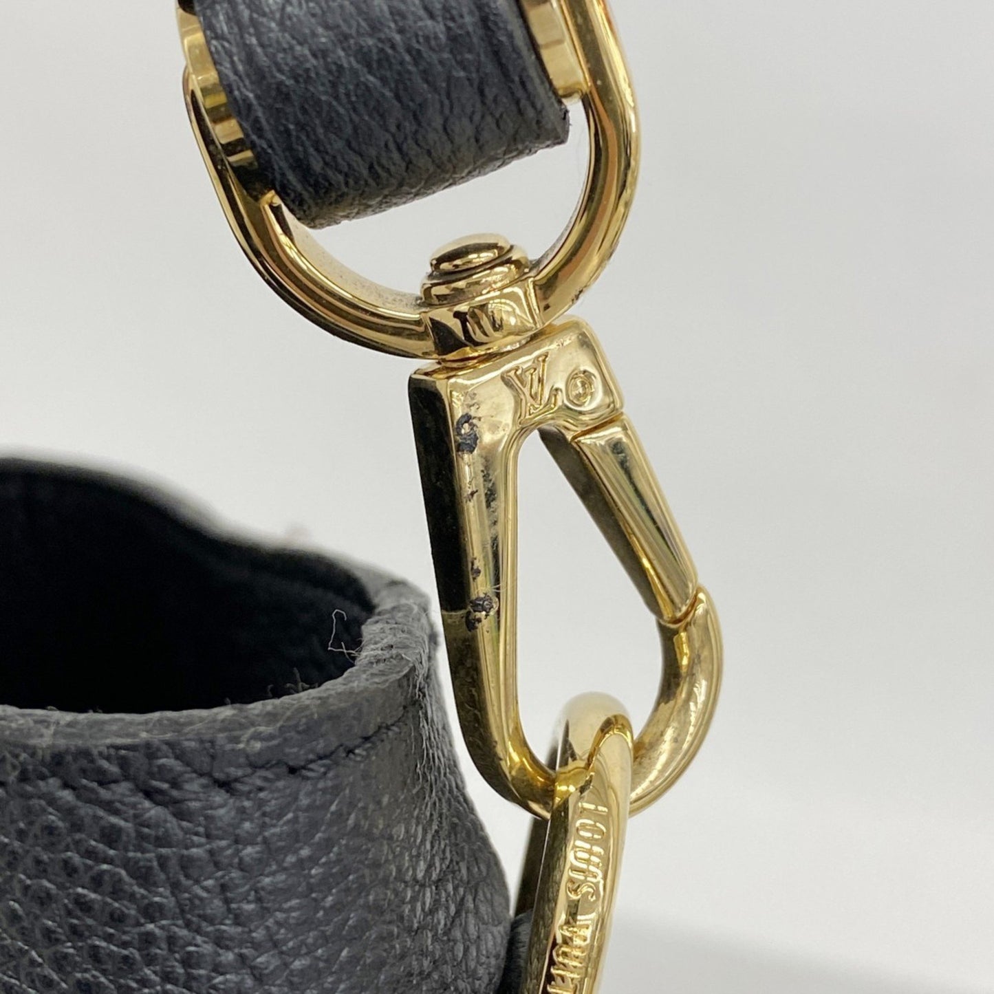 Louis Vuitton Monogram Empreinte Bagatelle Shoulder Bag M50072 Noir