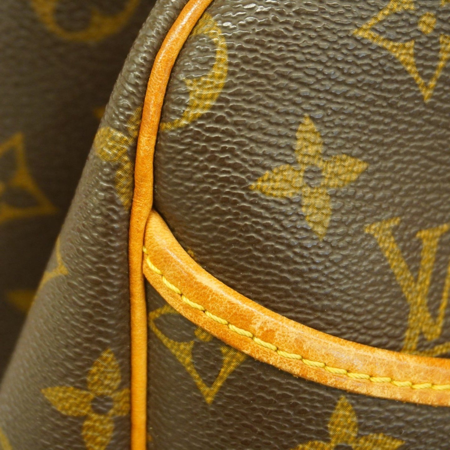 Louis Vuitton Monogram Deauville Handbag M47270 Brown