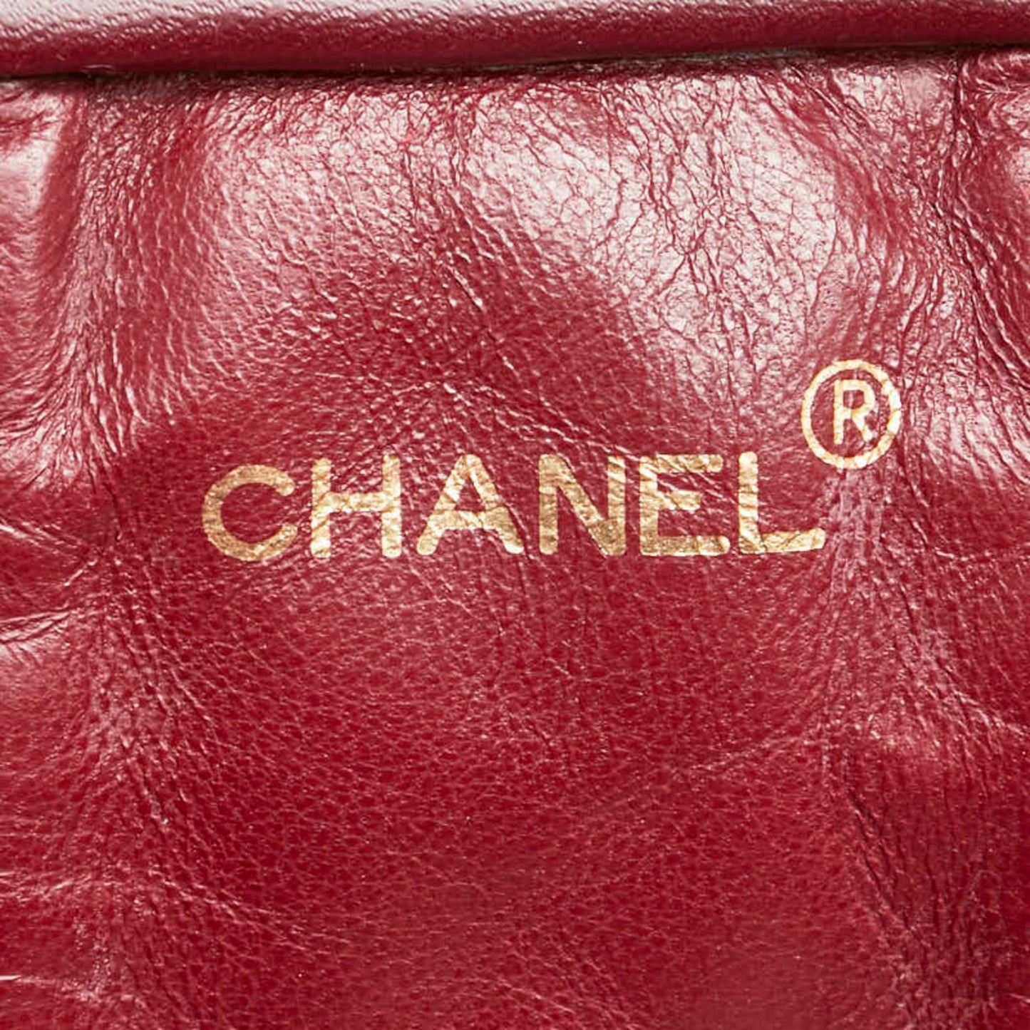 Chanel Matelasse Coco Mark Vanity Bag In Black Lambskin