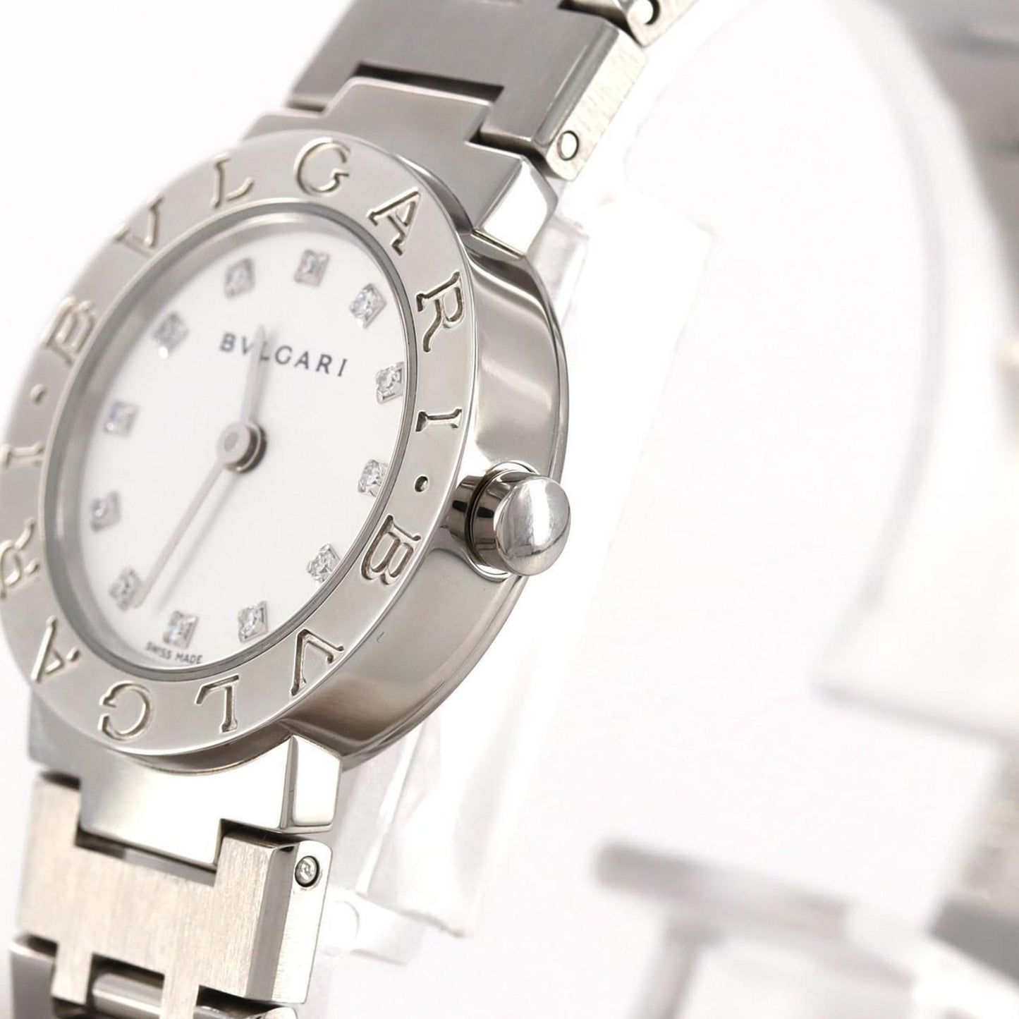 Bvlgari 12P Bb23Ss Bb23Wss 12Ja Ss Wristwatch Quartz