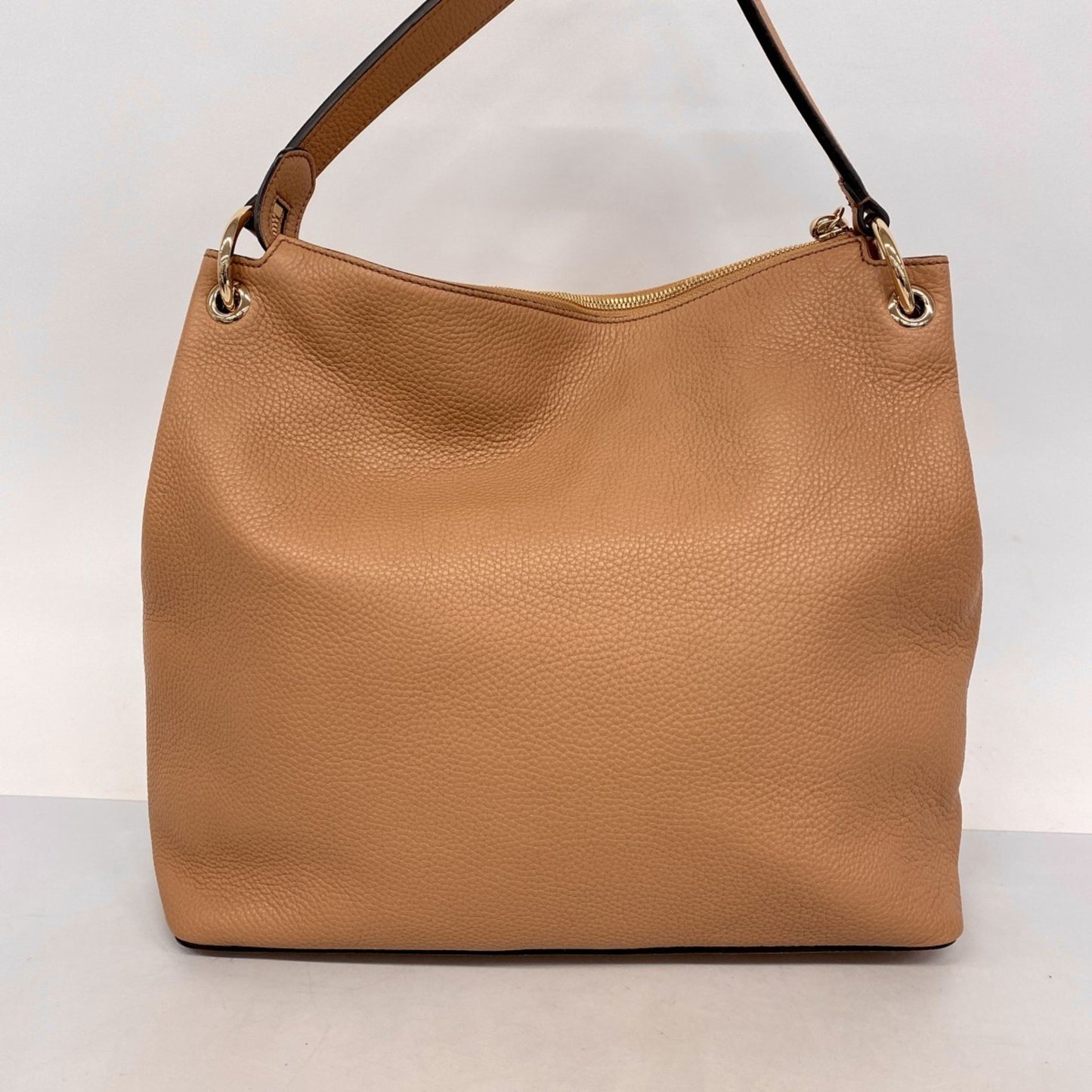 Gucci Soho Handbag 536194 Leather Beige Champagne 2-Way Bag