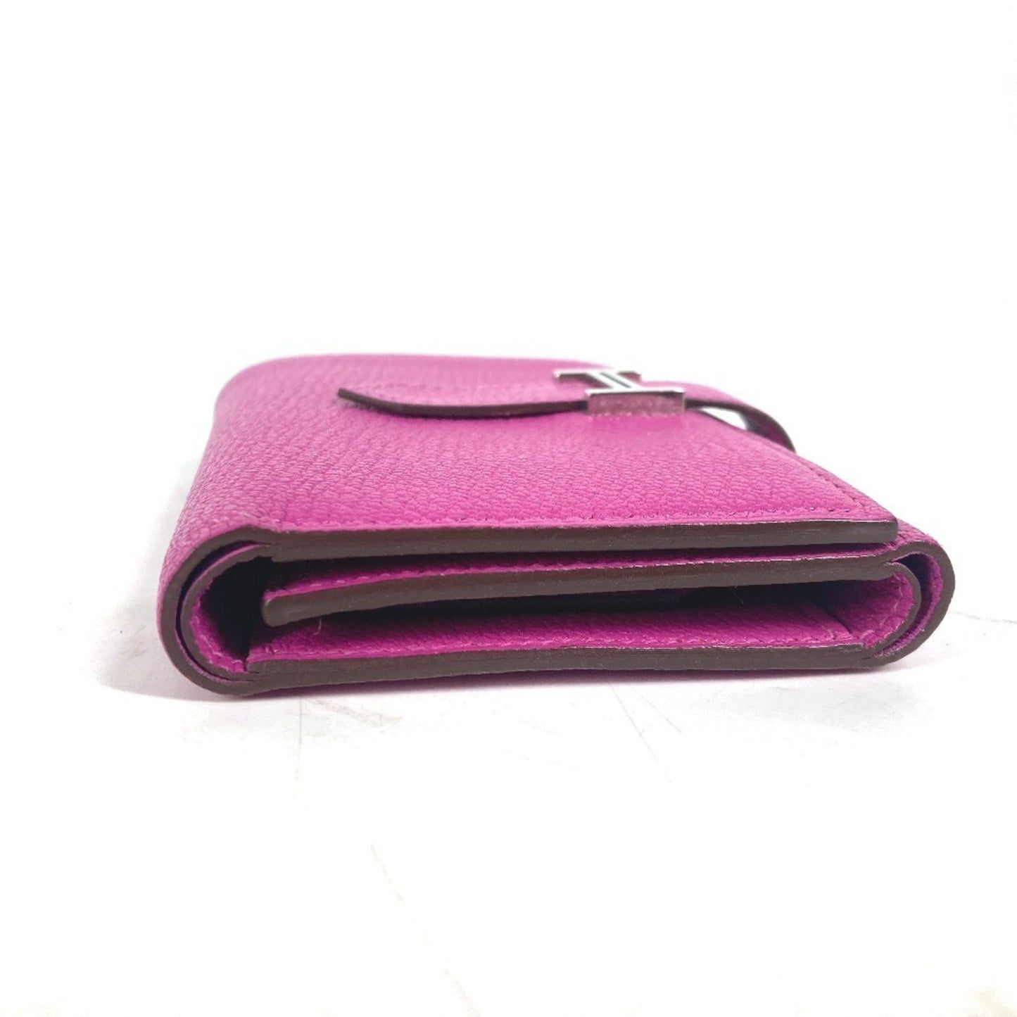 Hermes Bearn Compact Combination Wallet Tri-Fold Chevre