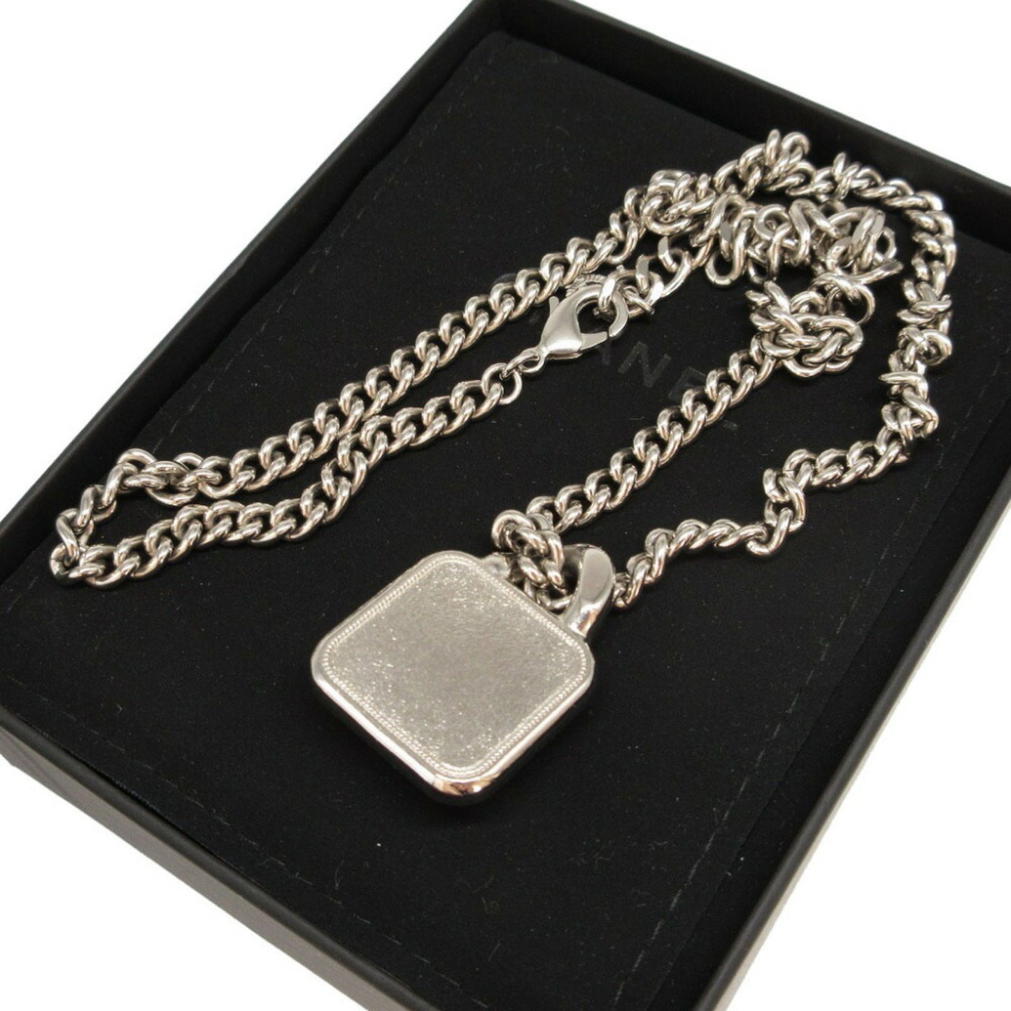 Chanel A23K Coco Mark Metal Stone Star Pendant Necklace 1449Chanel