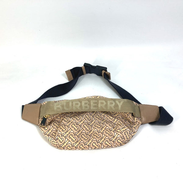 Burberry Shoulder Bag Waist Pouch Body Bag Beige