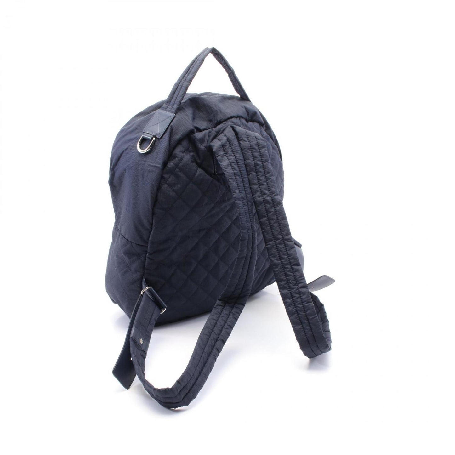 Chanel Matelasse Backpack Nylon Leather