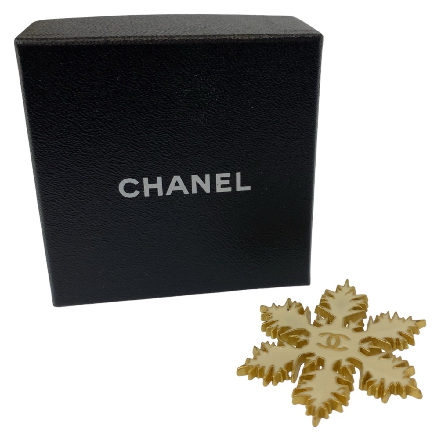 Chanel Brooch White