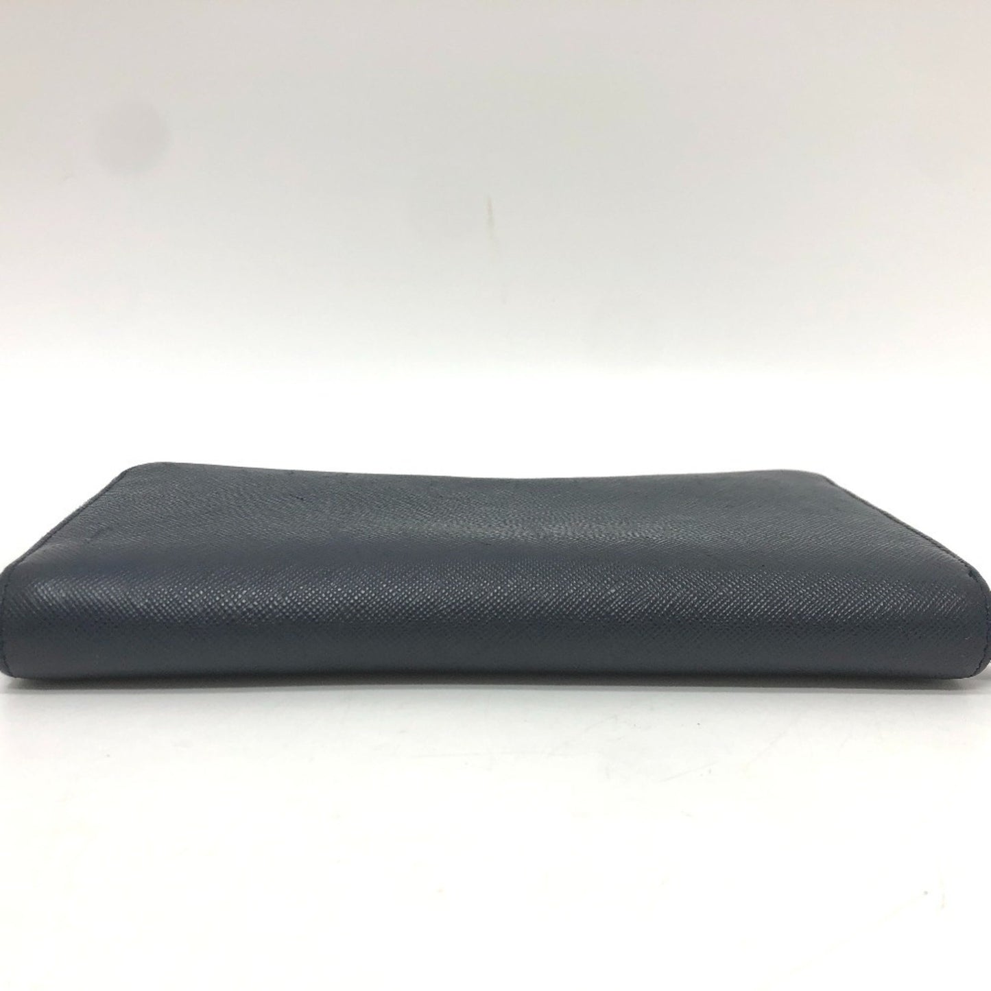 Prada 2Ml188 Logo Round Zip Wallet Long Saffiano Leather