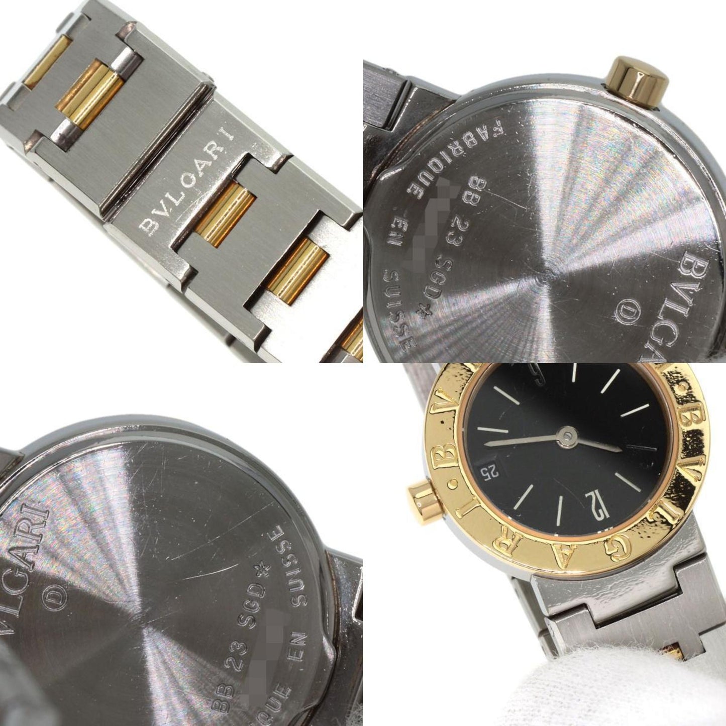 Bvlgari Bb23Sgd Wristwatch Stainless Steel Ss