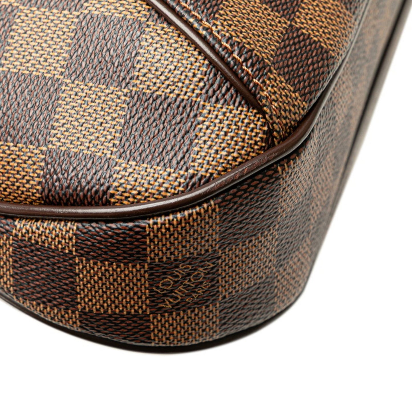 Louis Vuitton Damier Thames Pm One-Shoulder Bag N48180 Brown Pvc Leather
