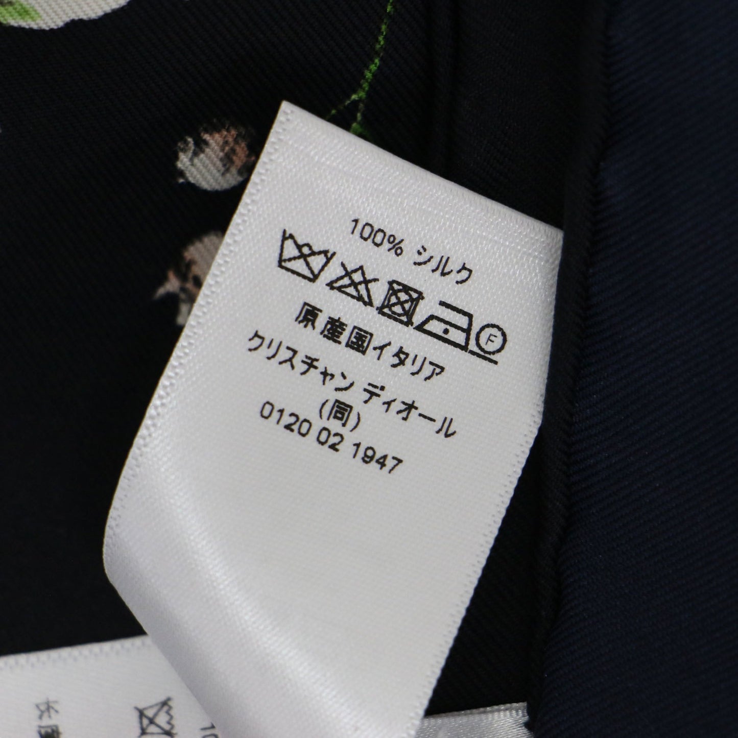 Christian Dior 22 D-Constellation Print Silk Scarf/Muffler In Black
