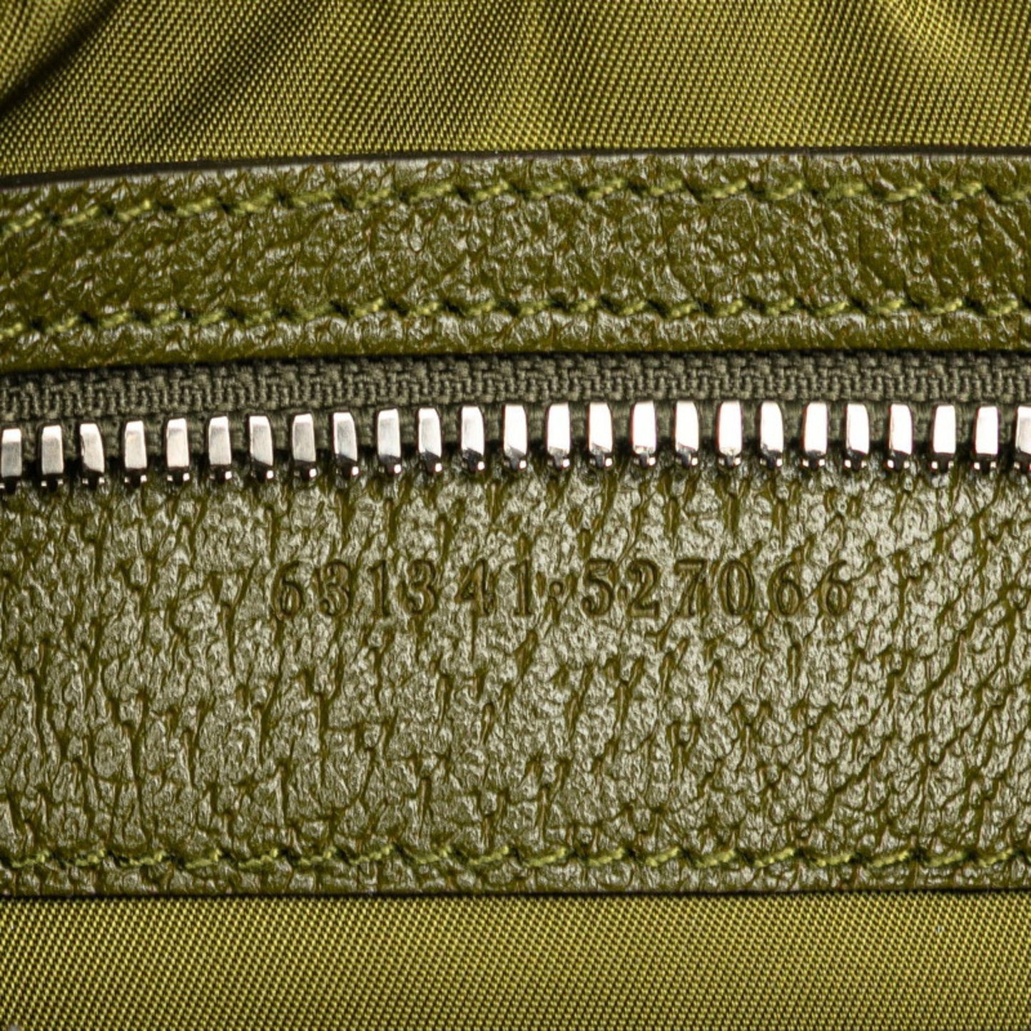 Gucci Gg Nylon Off The Grid Waist Bag/Body Bag 631341 Khaki Green Leather
